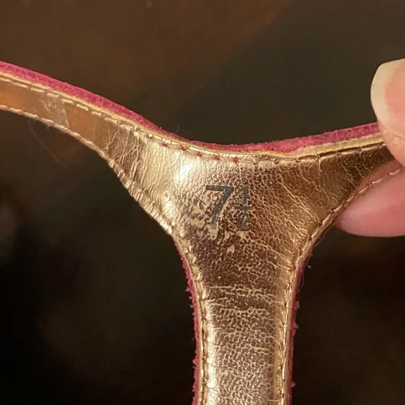 Seychelles leather platform sandals 7 1/2 Like New worn once - Picture 9 of 11